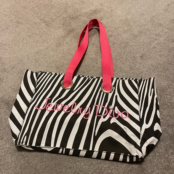 Handbags - Zebra tote bag